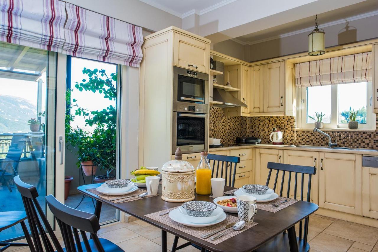 Ionian Sea View Villa By Whitedreamvillas Kato Korakiana Exteriör bild
